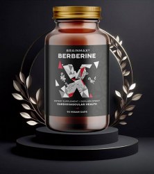 BrainMax Berberine - Optymalizuje Poziom Cholesterolu