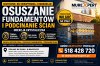 Iniekcja krystaliczna, osuszanie fundamentów i podcinanie ścian - skutecznie Śląsk/Małopolska