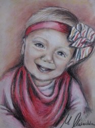 Portret ołówkiem lub kredkami na zamówienie