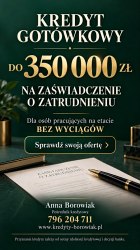KREDYT DO 350 000 ZŁ? BEZ WYCIĄGÓW Z KONTA! TYLKO ZAŚWIADCZENIE O ZATRUDNIENIU!