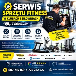 Serwis klubów fitness - elektronika, mechanika, spawanie, tapicerka Warszawa