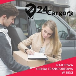 Zleć transport przesyłki za darmo! giełda 24Cargo.pl