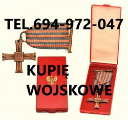 Kupie Wojskowe Stare odznaczenia,odznaki,medale,Oredry