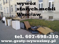wywóz wersalek,meblościanek,starych mebli Wrocław