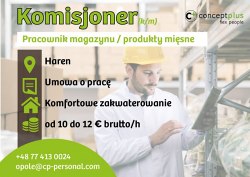 Komisjoner/Pracownik magazynu (k/m)- Niemcy